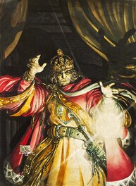 Juan Giménez - Mago Medieval - Illustration originale