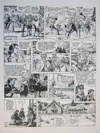 Franz - Lester Cockney 9 - Mise au poing - Planche originale