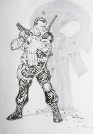 Guile - The Punisher - Illustration originale