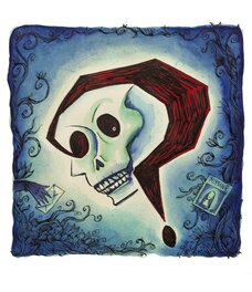 Richard Sala - "The Missing Missive" - Original Illustration