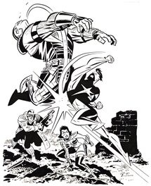 Bruce Timm - Wildstar - Illustration originale