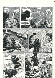 John Buscema - Savage Tales Ka-Zar page - Planche originale