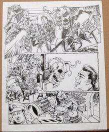 John Rushby - Red DWARF - smegazine UK  Août 1993 ! - Planche originale