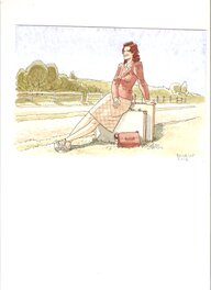 Jean-Michel Beuriot - Illustration originale Beuriot (Amours Fragilles) - Planche originale