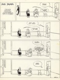 René Pétillon - Jack Palmer-Gag en une planche-Normalisation - Comic Strip