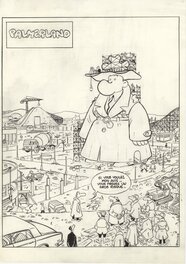 René Pétillon - Jack Palmer-Gag en une planche-Palmerland - Comic Strip