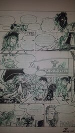 Philippe Cardona - Sentai school - Planche originale