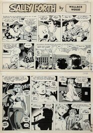 Wally Wood - Sally Forth page 87 - Planche originale