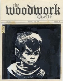 Wally Wood - Woodwork Gazette cover 2 - Original Cover