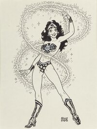 Kelly Freas - Wonder Woman - Illustration originale