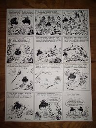 René Hausman - Saki, Zunie et la Nature, Le Lièvre, 1968. - Comic Strip