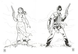 Brian Hurtt - Brian Hurtt Becky Sixth Gun - Original Illustration