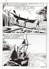 Mario Cubbino - Le seguaci di lesbo - Jungla n°24 (Erregi) - Planche originale