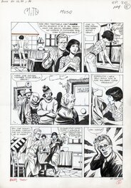 Renato Polese - "Muso" - Mitty, Il Giornalino n° 43/88 - Planche originale