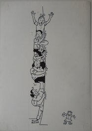 Luc Morjaeu - Suke en Wiske Totem - Couverture originale