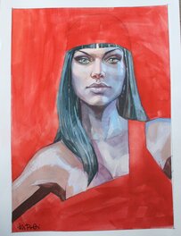 Elia Bonetti - Elektra - Illustration originale