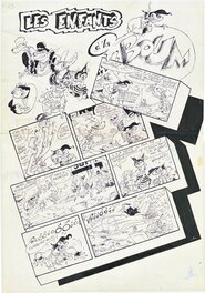 Marc Hardy - "les enfants d'la boum", pl. 1 - Planche originale