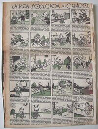 La page de l'illustré TBO - 1928 !