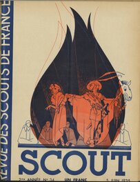 Couv couleur du magazine "Scout de France" Couv couleur du magazine "Scout de France"