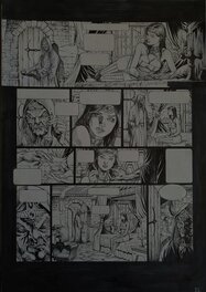 Iko - Ténèbres - Tome 3 - Planche 22 - Planche originale