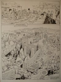 Jean-Yves Mitton - Ben Hur Tome 4 Planche 1 - Planche originale