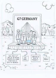 fox - G7 Germany - Original Illustration