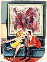 Phil Interlandi - You Have A Dirty Mind - I Like That In A Man - Original Illustration