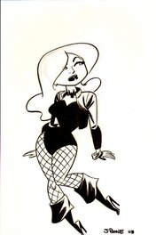 Jason Bone - Jay Bone Black Canary - Original Illustration