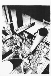 Daredevil and co. By Deodato Jr. Daredevil and co. By Deodato Jr.