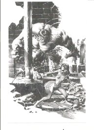 Hulk and Wonder woman Hulk and Wonder woman