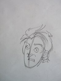 Un croquis au verso du dessin Un croquis au verso du dessin
