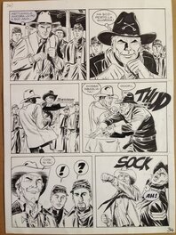 Alessandro Nespolino - Tex No. 664 "Partita Pericolosa" - Comic Strip