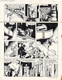 Tibet - Ric Hochet, Cauchemar pour Ric Hochet, planche 9 - Planche originale