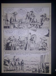 Planche originale - Tex No. 199 "A Sud di Nogalesi"