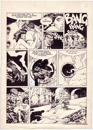 Jordi Bernet - Kraken, "La patrouille de l'horreur, une sacrée déculottée", pl. 8 - Planche originale