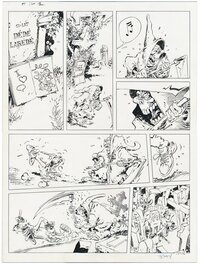 Marc Hardy - Pierre Tombal 224-1 - Planche originale