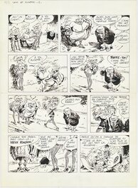 Marc Hardy - Lolo & Sucette, gag 1 - Planche originale