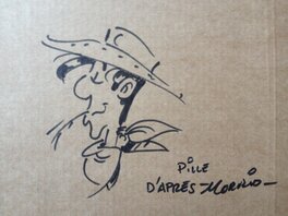 pascal pille - Lucky luke - Original Illustration