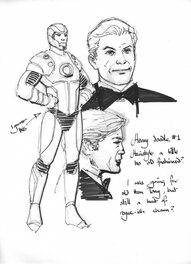 Barry Kitson - Barry Kitson The Order charactersheet 9 - Œuvre originale