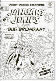 Eric Heuvel - Eric Heuvel January Jones commission - Original Cover