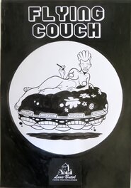 Brüno - Flying Couch - Comic Strip