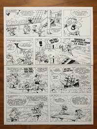Marcel Remacle - 1971- Remacle - Barbe-Noire T15 p11 - Planche originale