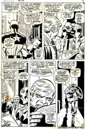 John Romita - Captain AMERICA #139 - Comic Strip