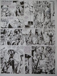 Jean-Yves Mitton - Chroniques Barbares tome 1 planche 37 - Planche originale