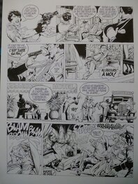 Jean-Yves Mitton - De silence et de sang tome 7 planche 4 - Planche originale