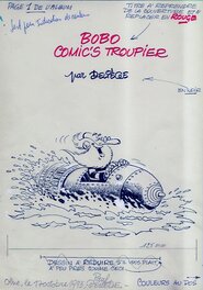 Paul Deliège - Bobo - Illustration originale