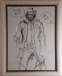 Jean Giraud - Blueberrry - Illustration originale