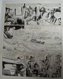 Michel Rouge - Comanche -Le dollar a trois faces   p13 - Planche originale