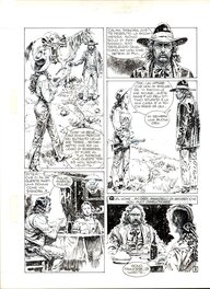 Paolo Eleuteri Serpieri - Serpieri : L'homme médecine, "La Trace" planche 9 - Comic Strip