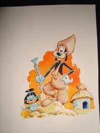 Claude Marin - Disney - Illustration originale